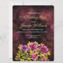 Recherche de verticales 16x22 anniversaire invitations Coloré