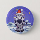 Recherche de vache à noël badges Festif