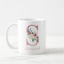 Recherche de tasse rose de fleur tasses Bridesmaid