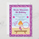 Recherche de gymnastique fille invitations Violet