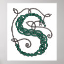 Suche nach buchstabe s poster Monogramm