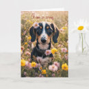 Recherche de teckel mignon vœux cartes Chien
