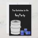 Recherche de keg party invitations Fête
