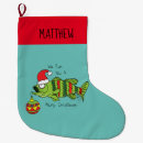 Recherche de pêcheurs chaussette de noël Drôle