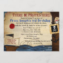 Recherche de trésor invitations Garçons