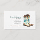 Suche nach stiefel visitenkarten Cowgirl