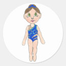 Recherche de nageurs autocollants Nager