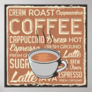 Suche nach retro kaffee poster Vintag