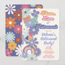 Recherche de amour et paix invitations Années 70