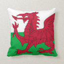 Recherche de drapeau du pays de galles coussins Dragon
