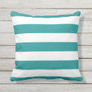 Recherche de blanc et turquoise coussins Moderne