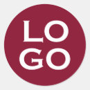 Recherche de logo rouge autocollants Entreprise