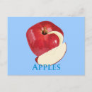 Recherche de pommes cartes postales Tranche