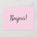 Recherche de pois rose cartes postales Mignon