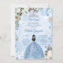 Suche nach schneeflocke quinceanera einladungen Prinzessin
