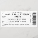 Recherche de concert ticket invitations Événement