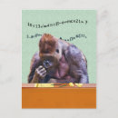 Suche nach gorilla postkarten Spaß