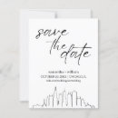 Recherche de chicago skyline invitations Moderne