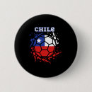 Recherche de drapeau chilien badges Joueur de football