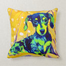 Recherche de chien de weiner coussins Teckel
