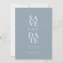 Recherche de dusty blue save the dates Typographie