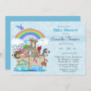 Recherche de noah baby shower invitations Arc en ciel