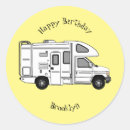 Recherche de campervan autocollants Caravane
