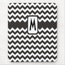 Recherche de zigzag noir tapis souris Blanc