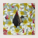 Recherche de poule coq puzzles Oiseau