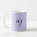 Recherche de minuscule tasses Monogramme