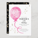 Suche nach teen birthday einladungen Aquarell