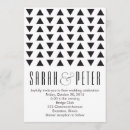 Suche nach geometrische muster einladungen Modern