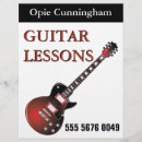 Recherche de guitare prospectus Leçons