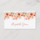 Recherche de fleurs romantiques cartes visite Féminin