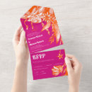 Suche nach orange und rosa hochzeit einladungen Alle in einem