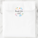 Recherche de rainbow confetti autocollants Merci
