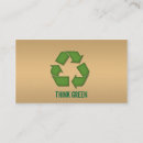 Suche nach recyceln der visitenkarten Öko
