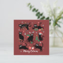 Recherche de chats drôles noël cartes Vacances