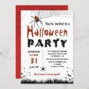 Recherche de spider halloween invitations Déplaisant