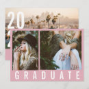 Recherche de feminine graduation invitations Simple