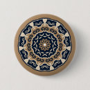 Recherche de conceptions colorées badges Mandala