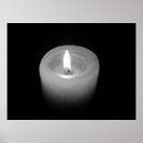 Suche nach kerzen poster Schwarzes