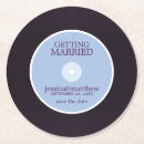 Recherche de vinyl record dessous de verres Disque vinyle