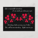 Suche nach kondolenz postkarten Schwarz