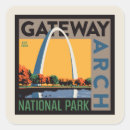 Recherche de parc national vintage autocollants Groupe de conception