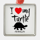 Recherche de amour de tortue ornements Animal