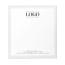 Recherche de votre propre logo entreprise bloc notes Promotion