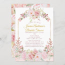 Suche nach vintages blumenbrautparty einladungen Mit blumen