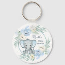 Recherche de éléphant bleu porteclés Aquarelle