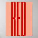 Recherche de conception graphique moderne posters Typographie